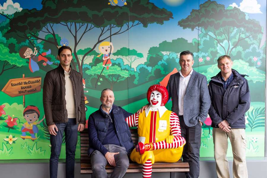 Michael Badaoui - Senior Project Manager, Shane Cevenini - Construction Manager, Sean Gibbeson - General Manager (Director), NSW Construction, Chris Edwards - Senior Site Manager