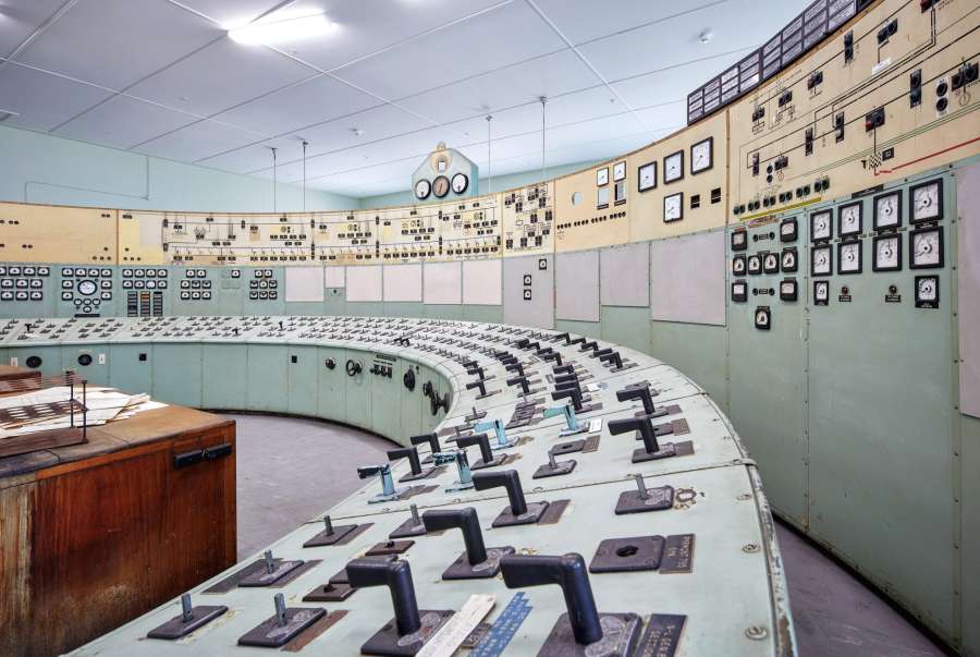CONTROL ROOM, WHITE BAY POWER STATION